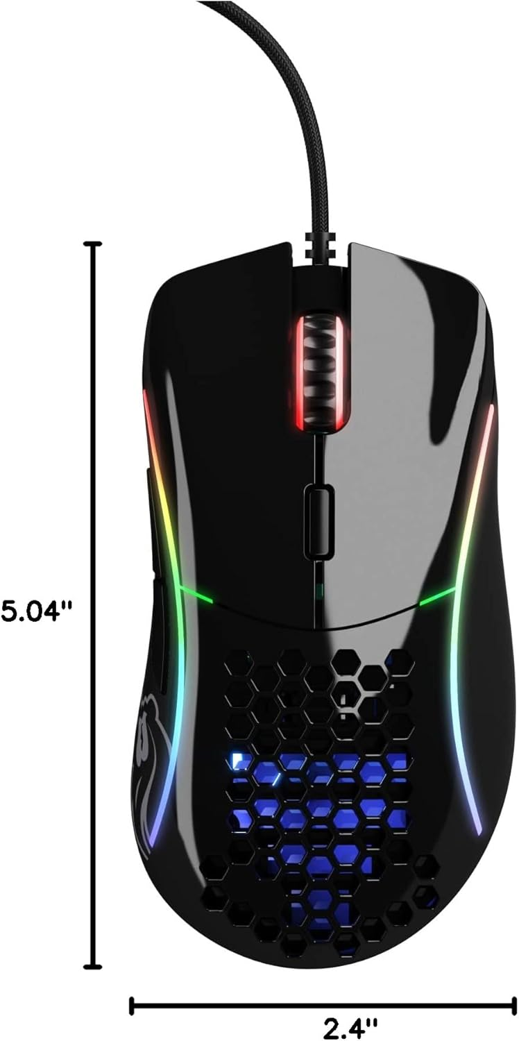 Glorious Gaming Mouse Model D - Glossy Black Glorious Gaming Mouse Model D - Glossy Black